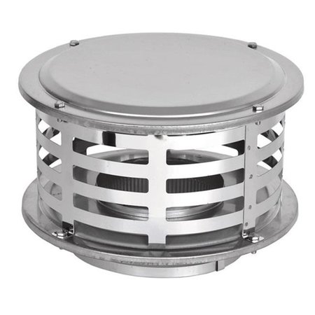 OLYMPIA Olympia 3601791 8 in. Ventis Class-A All Fuel Chimney with 304L Stainless Steel Spark Arrestor Screen 3601791